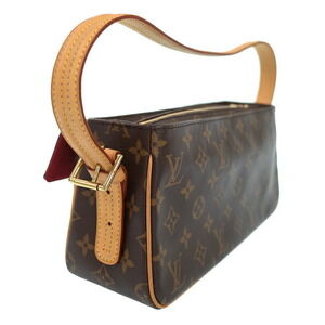 Louis Vuitton Semi Brown Cite Viva Leather Bag Shoulder Monogram